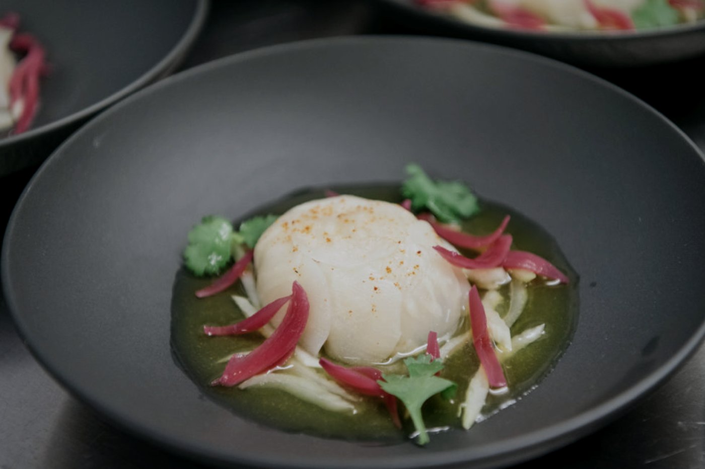 Plat gastronomique Spoon